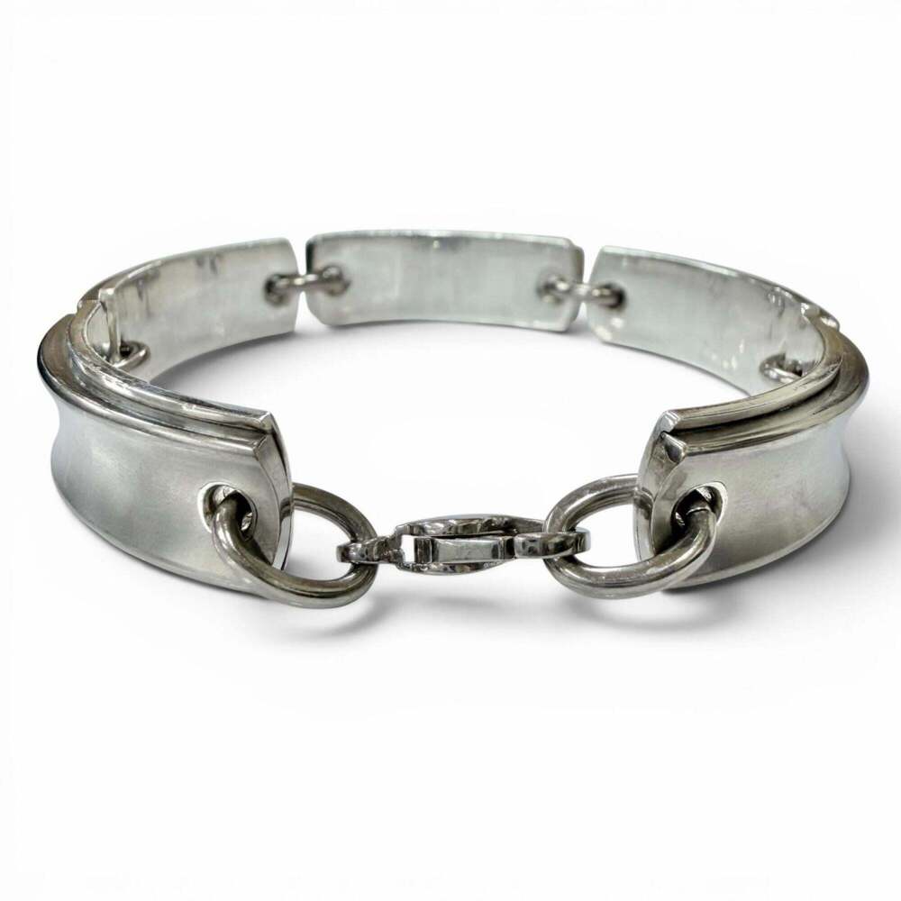 TIFFANY Authentic Silver Charm Bracelet - Picture 3 of 8